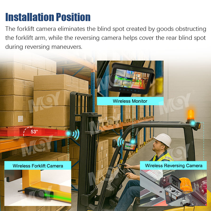 Forklift-camera-with-LED-warning-light-4